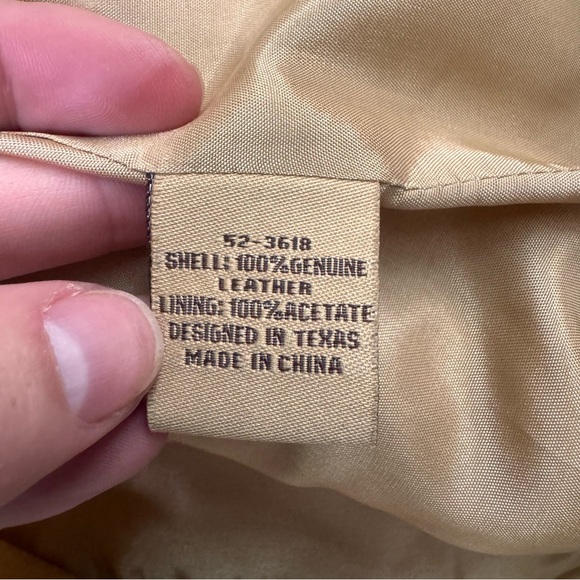 Panhandle Slim Vintage 100% Leather Western Fringe Jacket - Picture 9 of 9